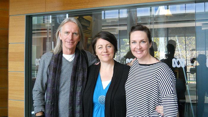 Corinne Grant, Scott Hicks and Nelly Thomas at the ABC Conversation Hour